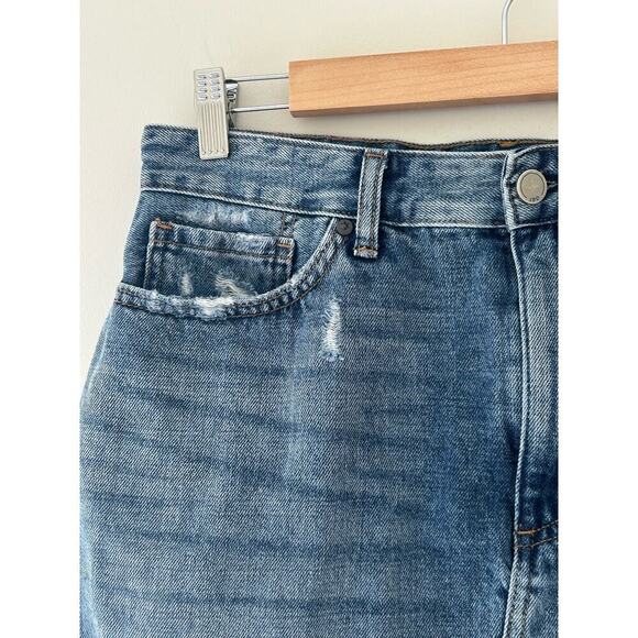 JBD Denim Mini Skirt Sz L - Picture 4 of 7